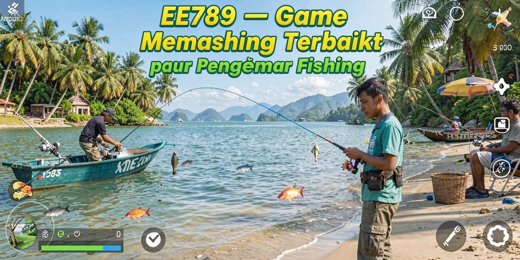Gameplay menarik di EE789 dengan berbagai jenis ikan.