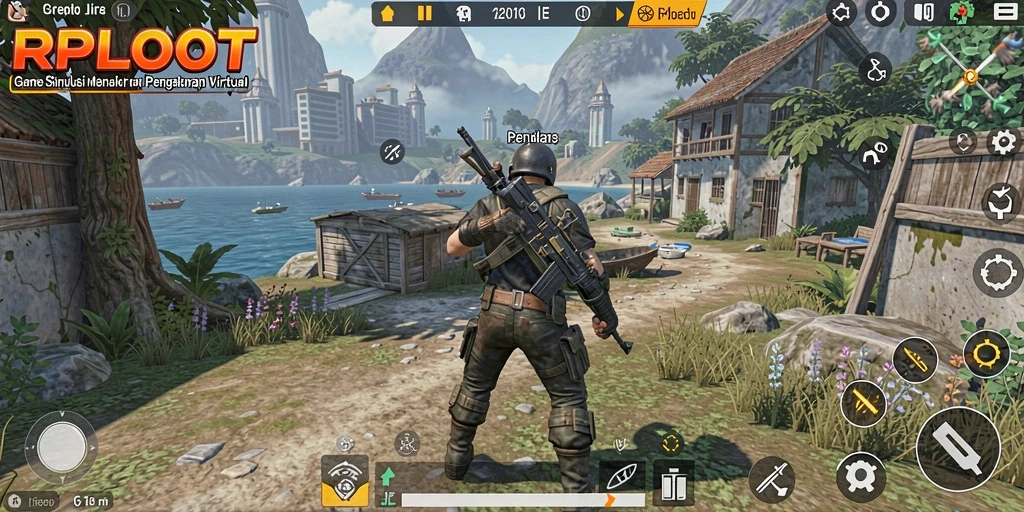 Tampilan gameplay RPLOOT yang mengasyikkan dalam dunia simulasi.