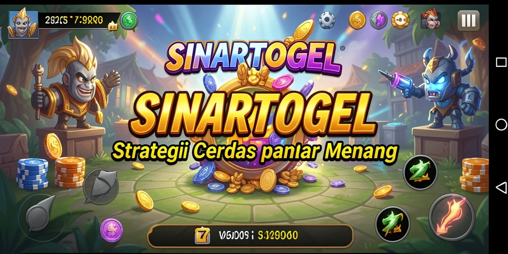 Screenshot utama SINARTOGEL menampilkan gameplay strategi yang menegangkan.