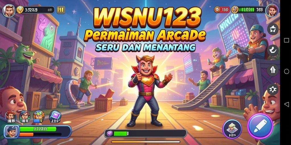 Tangkapan layar gameplay seru dari WISNU123 yang mengasyikkan.